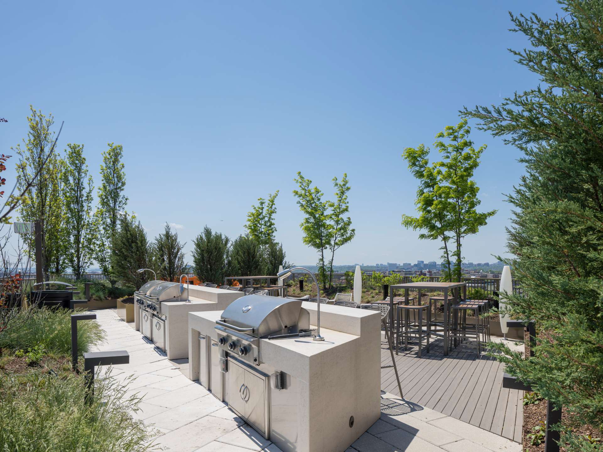 Propane grilling stations for community cookouts
