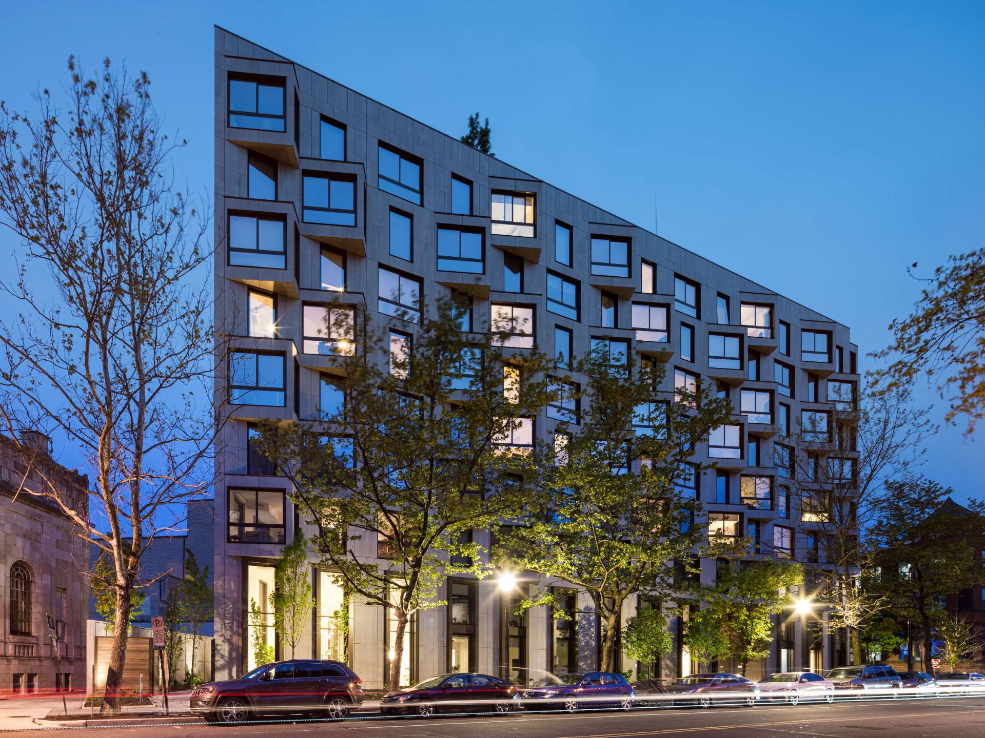 Apartment homes boasting striking architecture